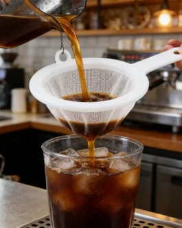 Fine Mesh Strainer Spoon, for Juices, Pulp & Sauces