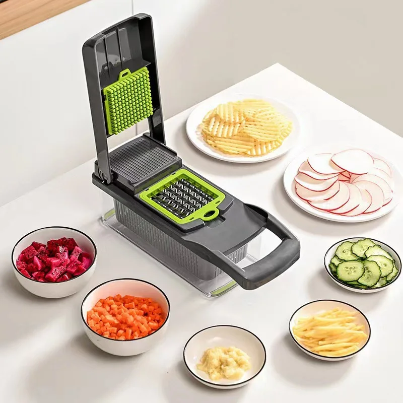 Ultimate Safe Hand Guard Vegetable Cutter (33x12cm) – Valentine's Cooking Gift - Image 2