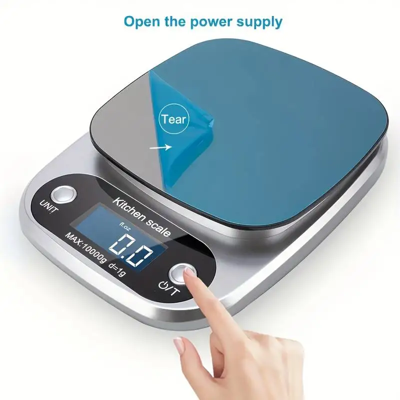 High Precision Kitchen Scale 10kg Electronic Jewelry Food Baking Scale Multifunction Measuring Tool Gram Scale Lcd Display - AliExpress 15 - Image 2