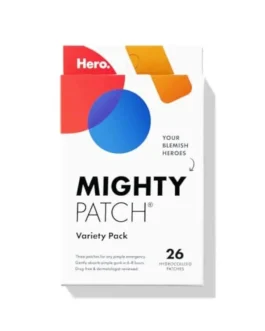 Mighty Patch™ Variety Pack from – Hydrocolloid Acne Pimple Patches for Covering Zits and Blemishes, Spot Stickers for Face and