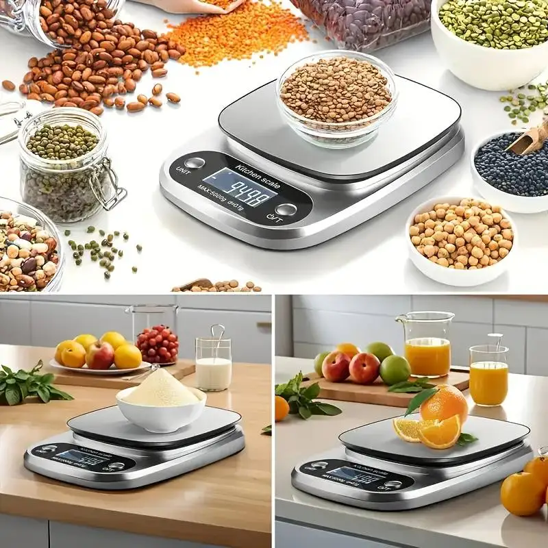 High Precision Kitchen Scale 10kg Electronic Jewelry Food Baking Scale Multifunction Measuring Tool Gram Scale Lcd Display - AliExpress 15 - Image 4